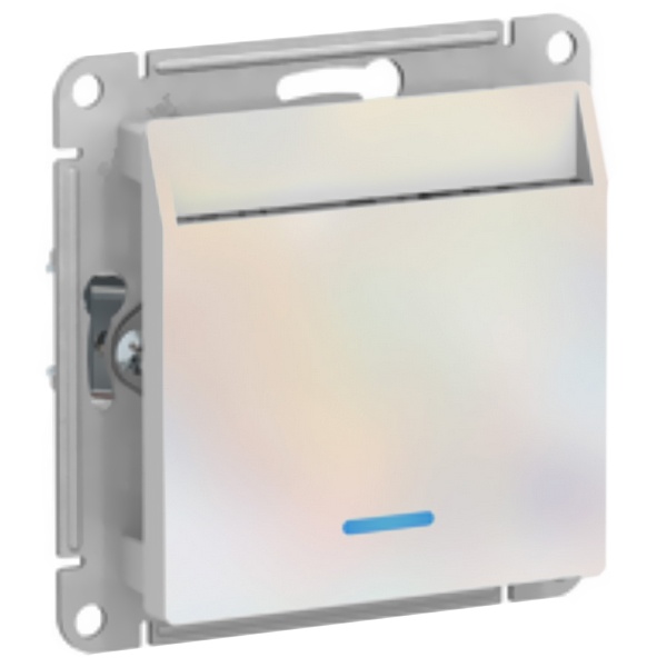 Выключатель карточный SE AtlasDesign, жемчуг