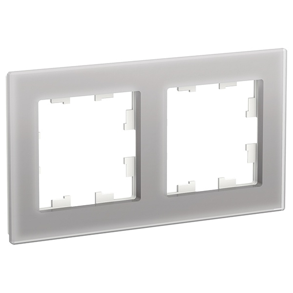 Рамка SE AtlasDesign Nature 2 поста, оргстекло алюминий