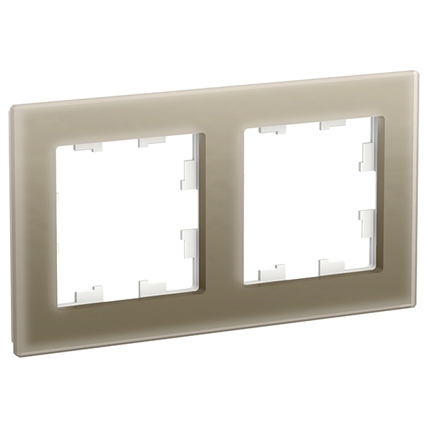 Рамка SE AtlasDesign Nature 2 поста, оргстекло шампань