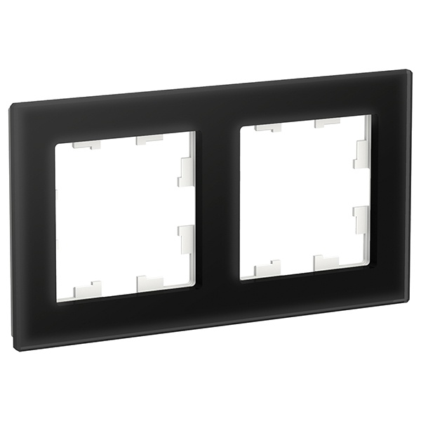 Рамка SE AtlasDesign Nature 2 поста, оргстекло черный