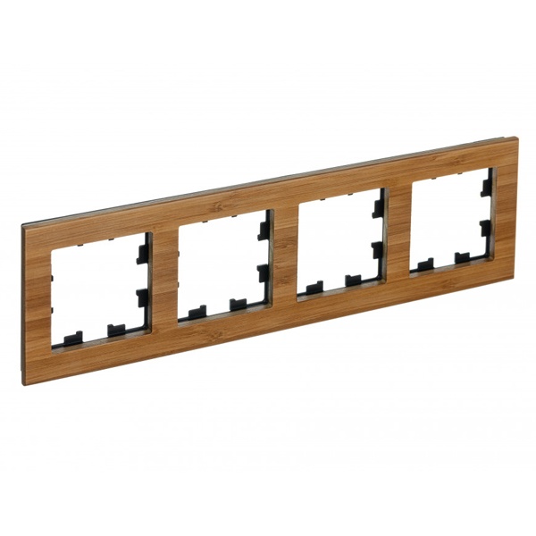 Рамка SE AtlasDesign Nature 4 поста, дерево бамбук