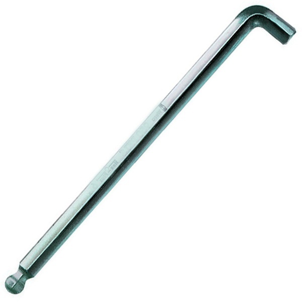 Шестигранный Г-образный ключ Wera метрический, хромированный, Hex-Plus, 5.0 mm 950 PKLS