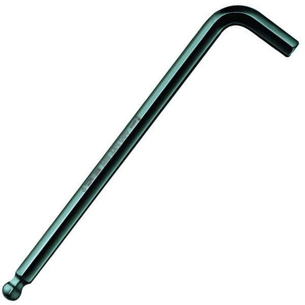 Шестигранный Г-образный ключ Wera метрический, BlackLaser, Hex-Plus, 2.5 mm 950 PKL BM