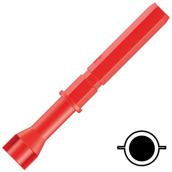 Сменный стержень Wera ключ для электрошкафов двойная бородка Kraftform Kompakt VDE 99 FL 1000V