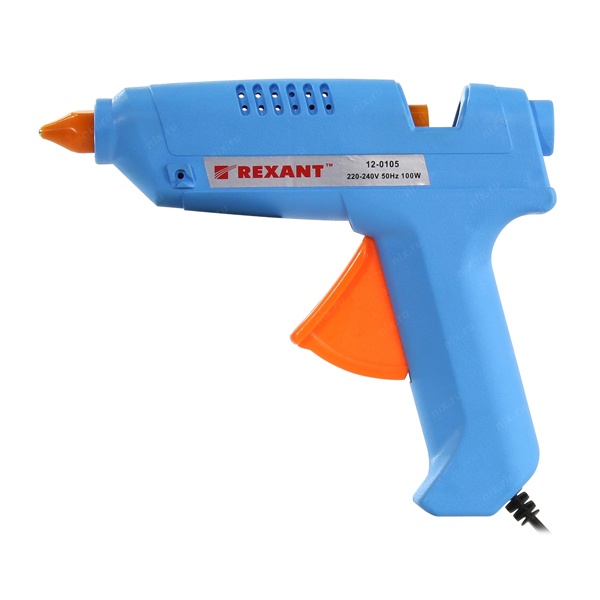 Пистолет клеевой Rexant 100Вт 11мм