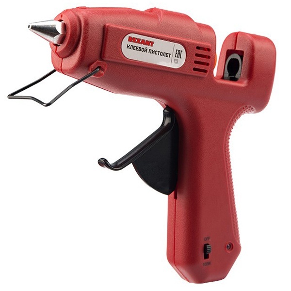 Пистолет клеевой Rexant 100Вт 11мм с выключателем