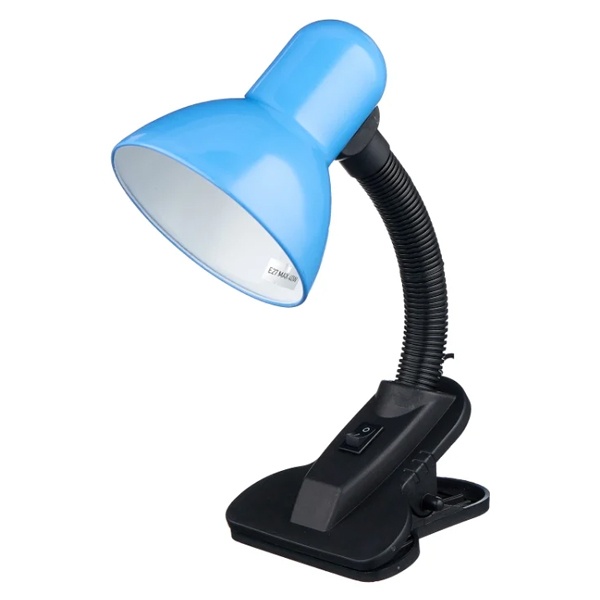 Светильник настольный ЭРА N-102-E27-40W-BU синий
