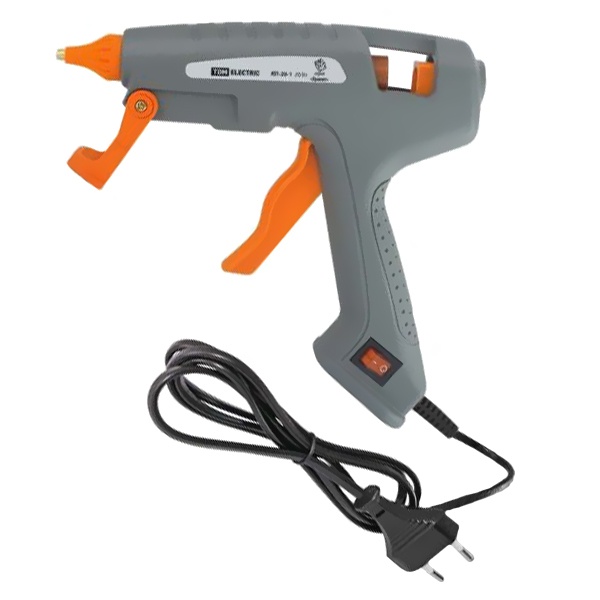 Клеевой пистолет TDM КП-20-1 Гранит 40Вт 7мм подставка выключатель