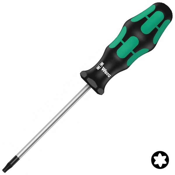 Отвертка звездочка Wera TORX TX 20 x 100mm Kraftform Plus 367