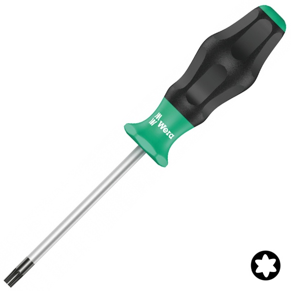 Отвертка звездочка Wera TORX TX 9 x 60mm Kraftform Comfort 1367