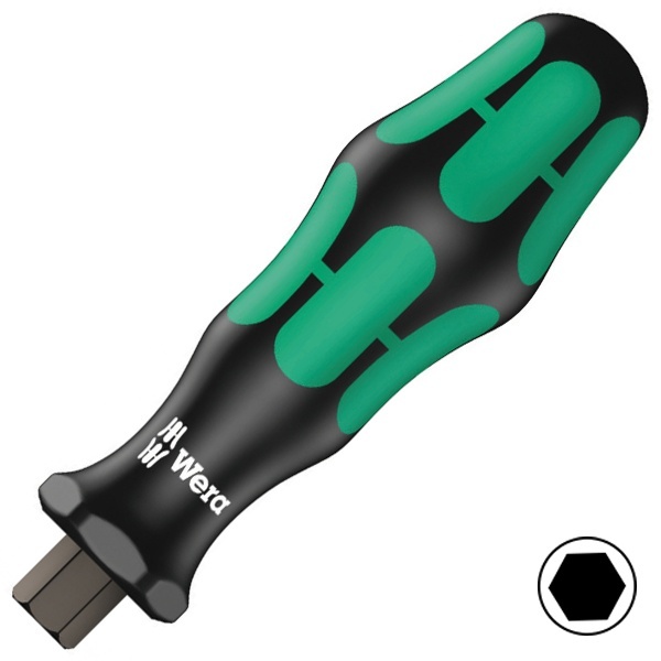 Ручка-битодержатель Wera Kraftform Plus для сменных стержней Vario, 6 x 98 mm