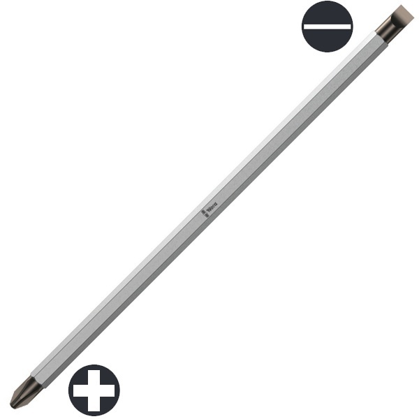 Комбинированный стержень Wera для ручки-держателя Kraftform Kompakt Vario, PH 1 - 4.0 x 0.6 mm