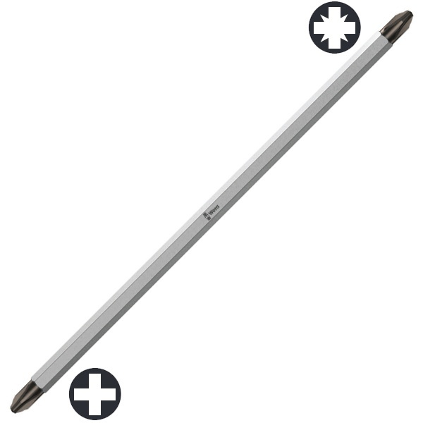 Комбинированный стержень Wera для ручки-держателя Kraftform Kompakt Vario, PH 1 - PZ 1