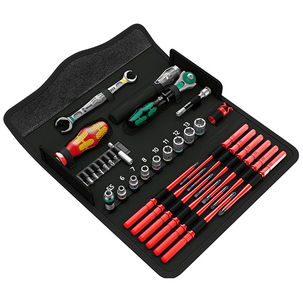 Набор инструментов Wera Kraftform Kompakt W 1 сервисный, 35 деталь