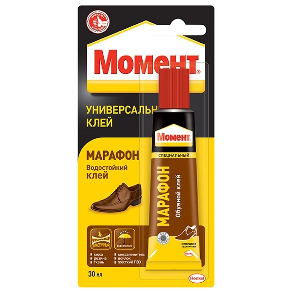 Универсальный клей Момент Марафон 30мл 422987 / 4600611216041
