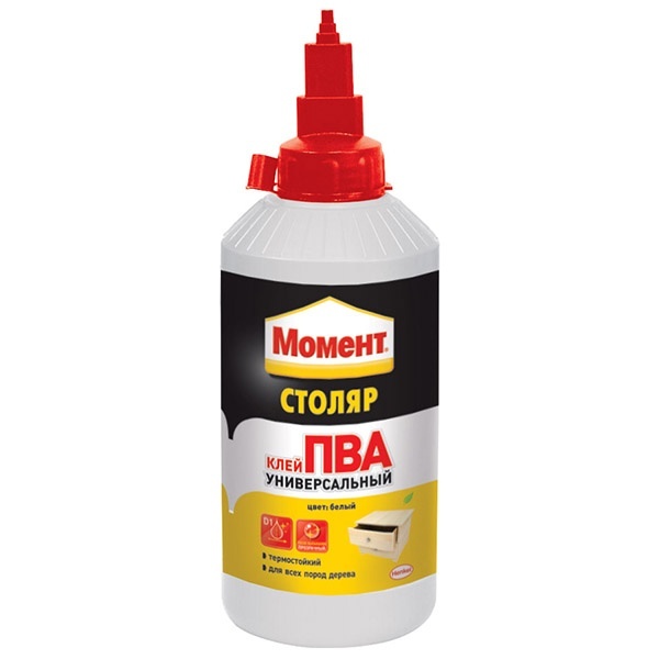 Клей Момент ПВА универсальный Столяр 750г 1960504 / 4600611215075