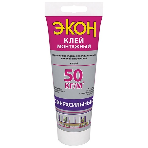 Монтажный клей Экон сверхсильный 200г 1378329 / 4600611214078