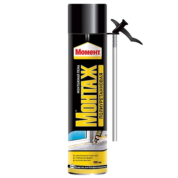 Пена Монтажная Момент Монтаж 500мл 1302243 / 4740008100468