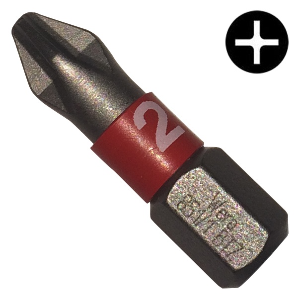 Бита Wera крестовая PH2 x 25mm 851/1 BTZ