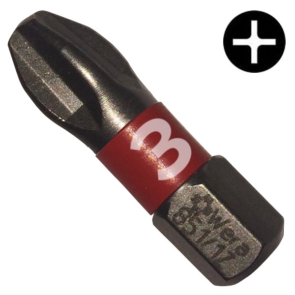 Бита Wera крестовая PH3 x 25mm 851/1 BTZ