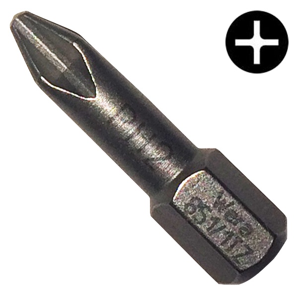 Бита Wera крестовая PH2 x 25mm 851/1 TZ
