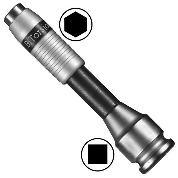 Держатель магнитный Wera для бит 1/4 дюйма, 82mm под ключ-трещотку 3/8 дюйма 797 B/4/1 B BiTorsion