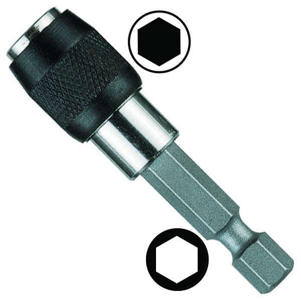 Держатель для бит Wera 1/4 дюйма магнитный с быстрозажимным патроном, 52mm 895/4/1 K