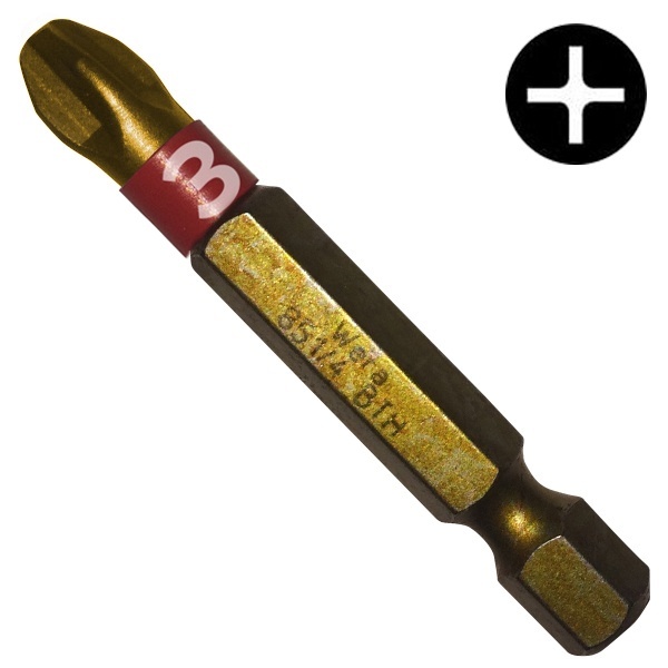 Бита Wera крестовая PH3 x 50mm 851/4 BTH