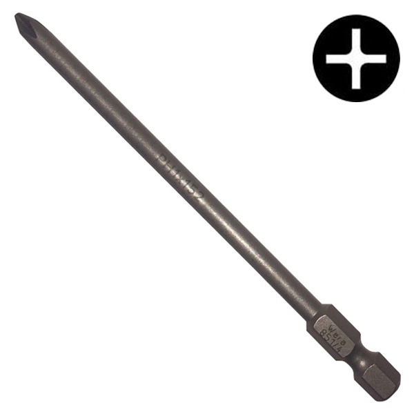Бита Wera крестовая PH1 x 152mm 851/4 Z