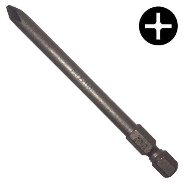 Бита Wera крестовая PH2 x 110mm 851/4 Z