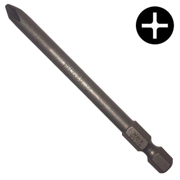 Бита Wera крестовая PH3 x 89mm 851/4 Z