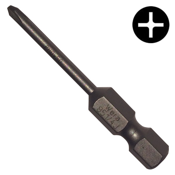 Бита Wera крестовая PH0 x 50mm 851/4 J