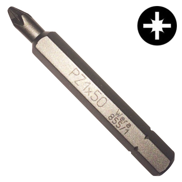 Бита Wera крестовая PZ1 x 50mm 855/1 Z