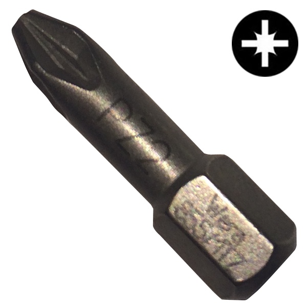 Бита Wera крестовая PZ2 x 25mm 855/1 TZ