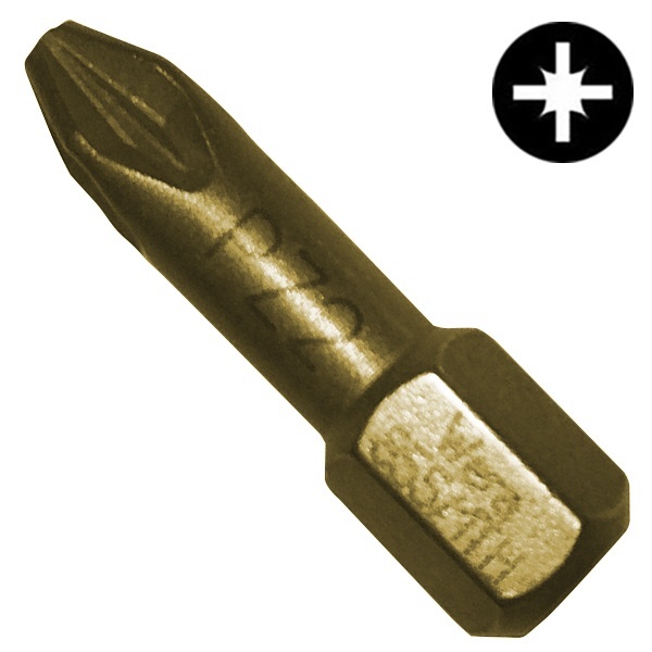 Бита Wera крестовая PZ2 x 25mm 855/1 TH