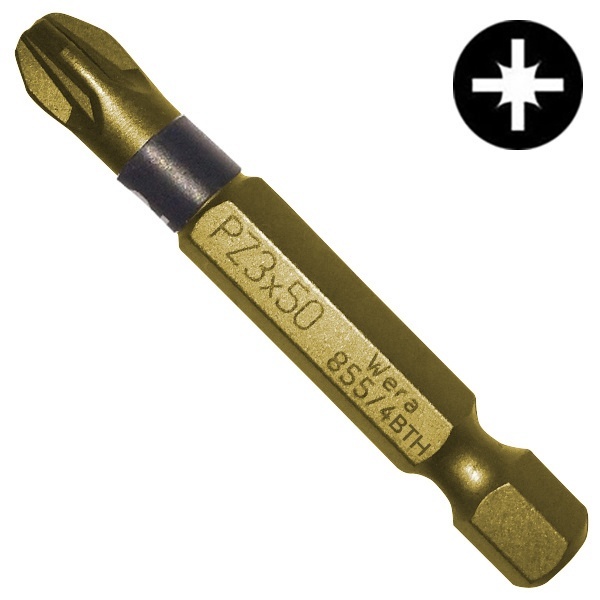 Бита Wera крестовая PZ3 x 50mm 855/4 BTH