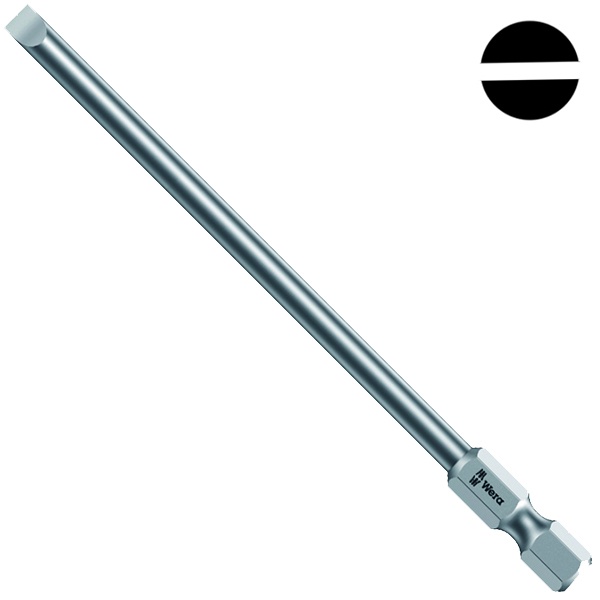 Бита Wera шлицевая 0.8 x 4.0 x 70mm 800/4 Z