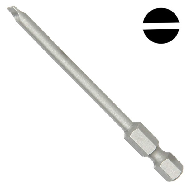 Бита Wera шлицевая 0.8 x 4.0 x 89mm 800/4 Z