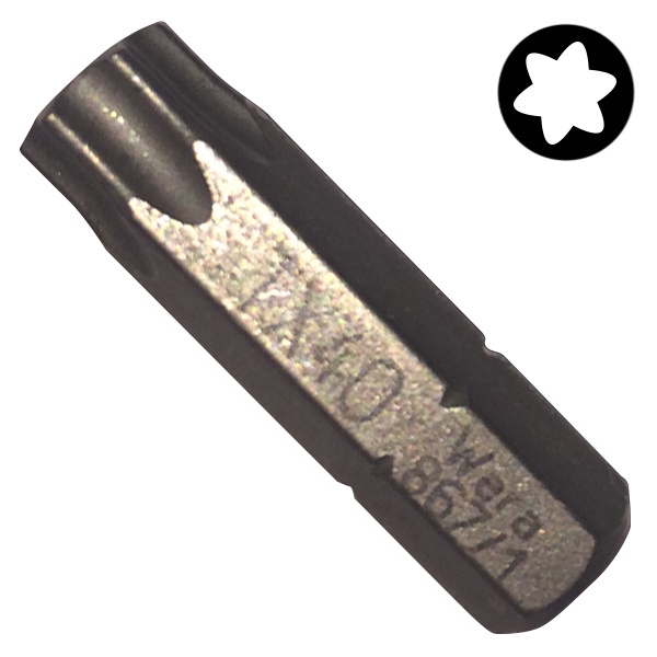 Бита Wera звездочка TORX TX 40 x 25mm 867/1