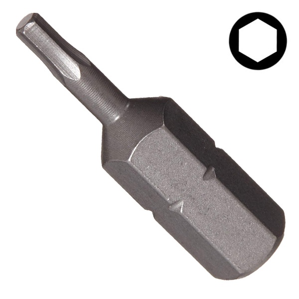 Бита Wera шестигранная Hex-Plus 2.0 x 25mm 840/1 Z