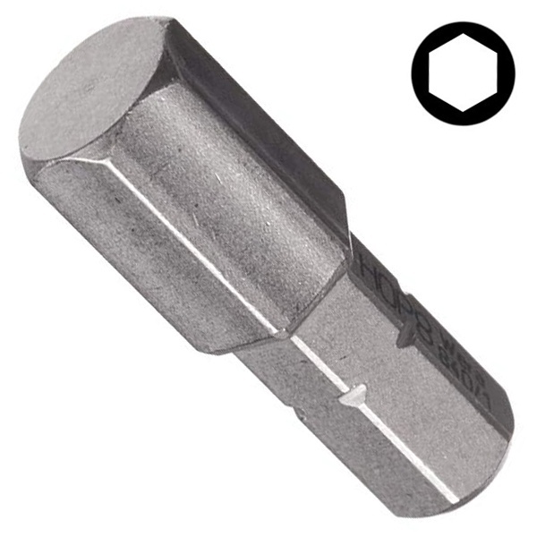 Бита Wera шестигранная Hex-Plus 8.0 x 25mm 840/1 Z