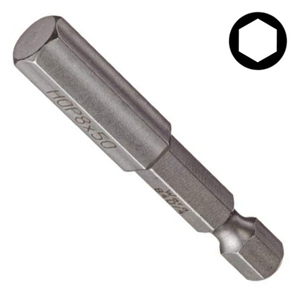 Бита Wera шестигранная Hex-Plus 8.0 x 50mm 840/4 Z