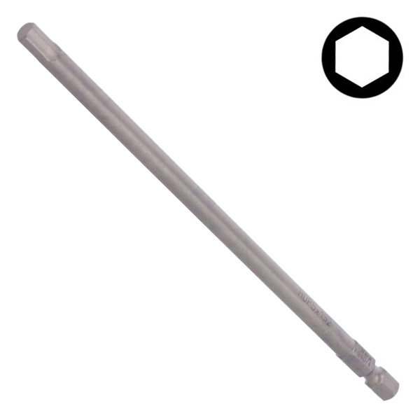Бита Wera шестигранная Hex-Plus 5.0 x 152mm 840/4 Z