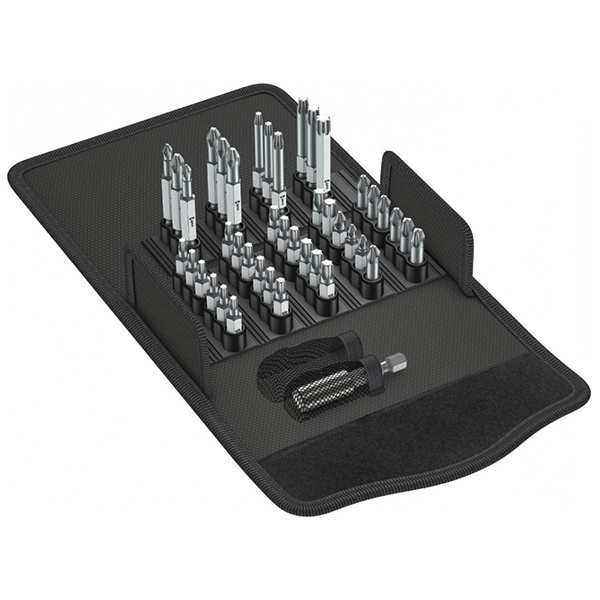 Набор бит Wera с битодержателем 43 предмета Bit-Safe 43 Universal 1