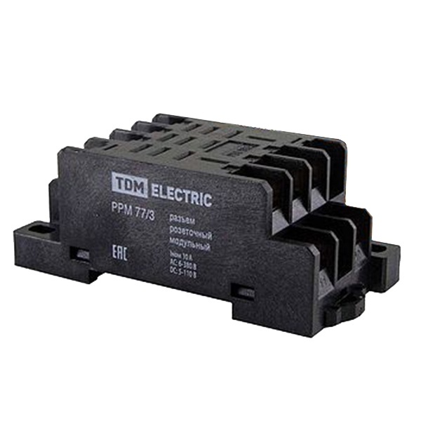 Разъем TDM РРМ77/3 для РЭК77/3 модульный