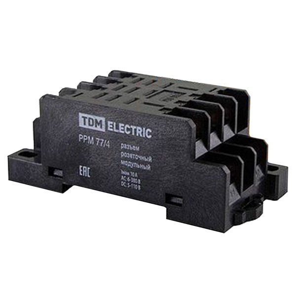 Разъем TDM РРМ77/4 для РЭК77/4 модульный