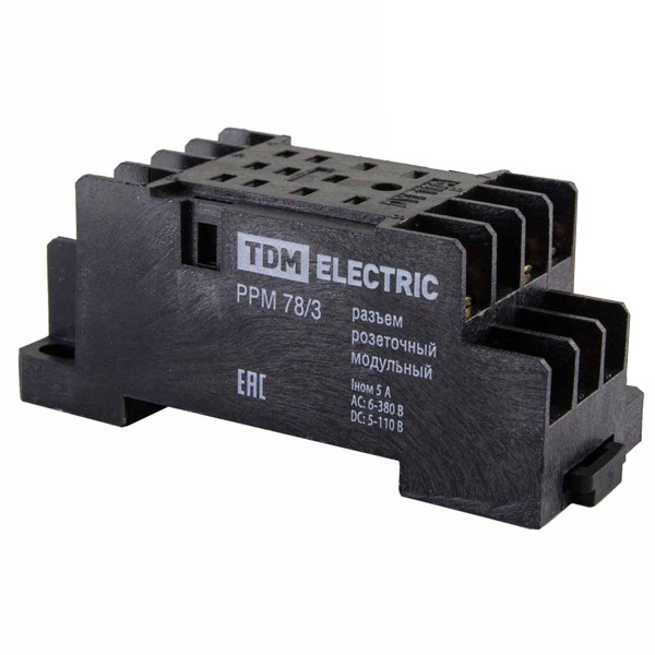 Разъем TDM РРМ78/3 для РЭК78/3 модульный