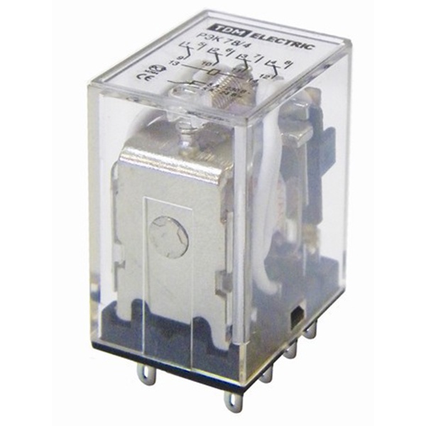 Реле TDM РЭК78/4 3А 24В DC