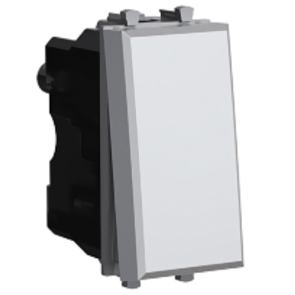 Кнопка модульная 2 модуля DKC Avanti 16А, закаленная сталь