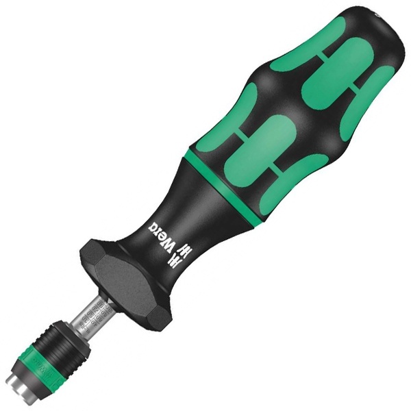 Регулируемая динамометрическая отвертка Wera 11,0 - 29,0 in.lbs. для бит 1/4 дюйма Kraftform 7446